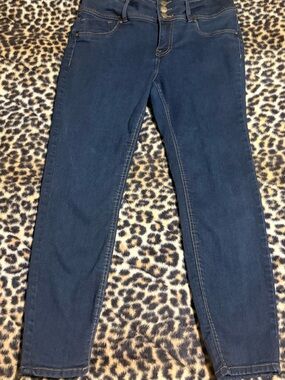 Workshop Republic Clothing Navy High-Rise Skinny Capris